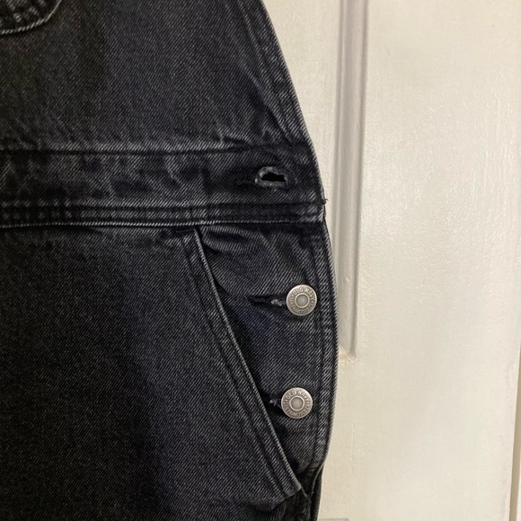 Black overall, 100% cotton, Sz 14 - Picture 4 of 5